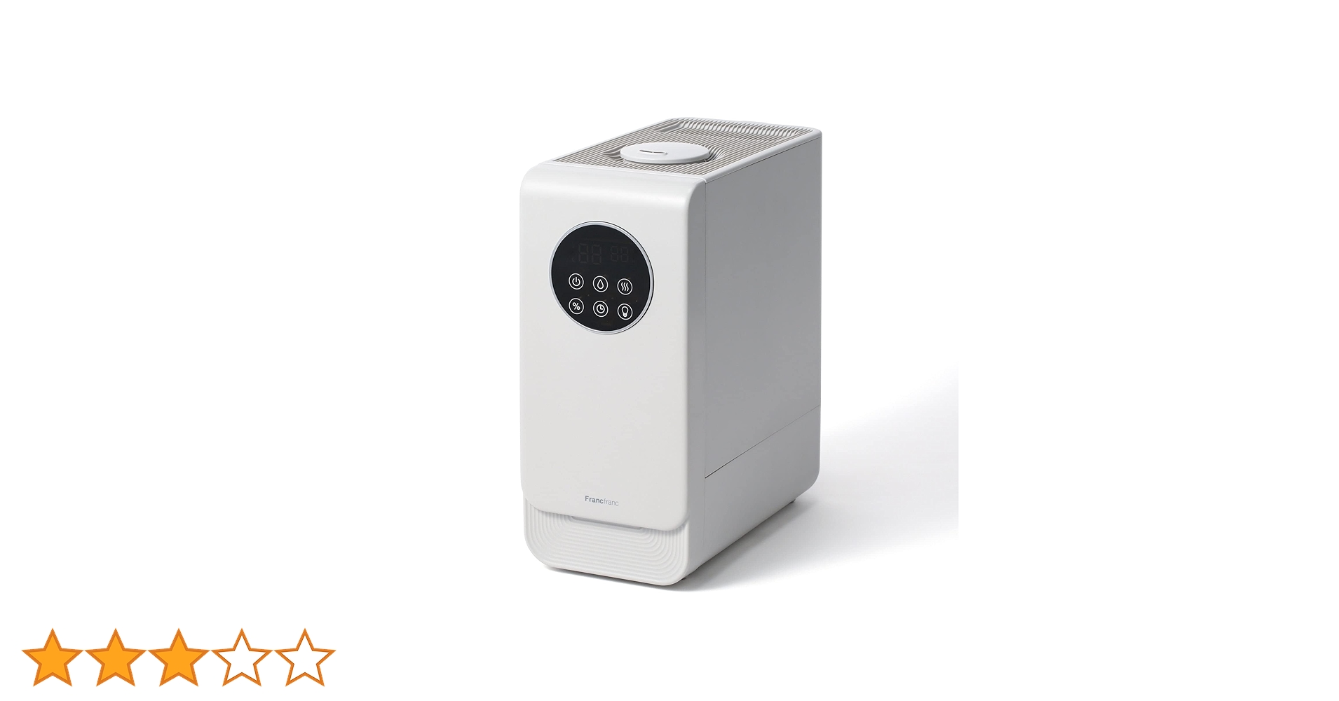 Francfranc グランデ 上部給水型ハイブリッド式加湿器5.5L グレー Amazon | Francfranc フランフラン グランデ 上部給水型